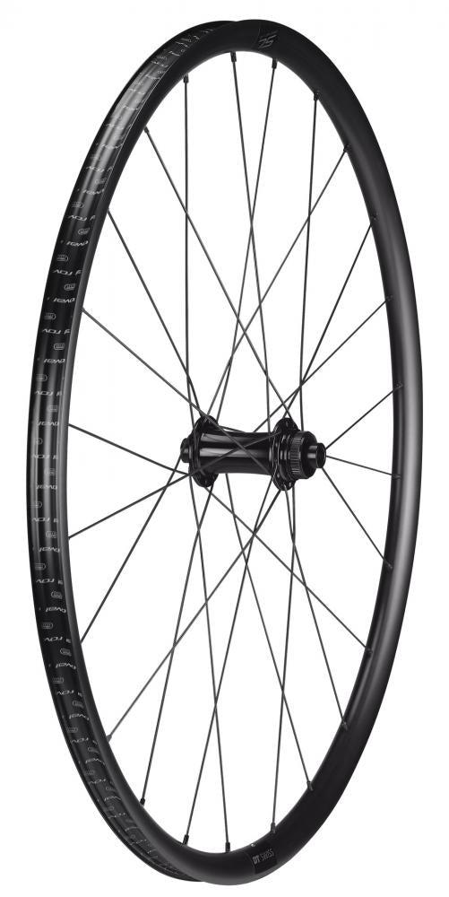 WHL TURBO 700C Laufrad Vorderrad - 12x110mm Disc Centerlock 24H Schwarz