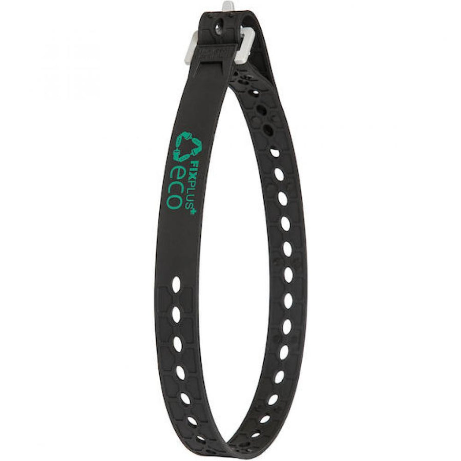 FixPlus Spannband Strap Recycling 66 cm Schwarz - vielseitiges, wiederverwendbares Fixierband