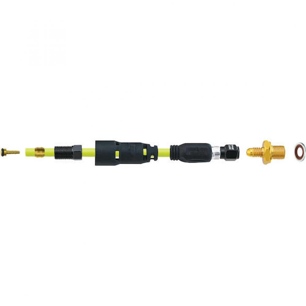 Jagwire Anschlussset Pro Quick-Fit Adapter für Tektro/TRP Schwarz/gold - maximale Bremsperformance