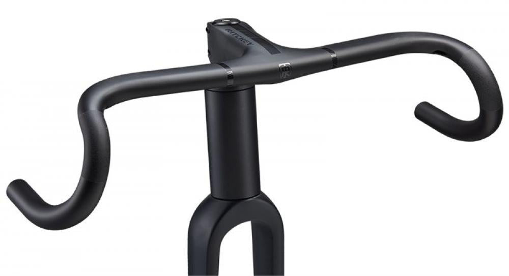 Ritchey Superlogic Butano Ridge Lenker/Vorbaueinheit, Carbon, ergonomisch, 28.6mm, 44cmx115x73mm, 5°/2.2°, 110mm, -4°, ultraleicht, steif, matte carbon UD, für Gravel & Road