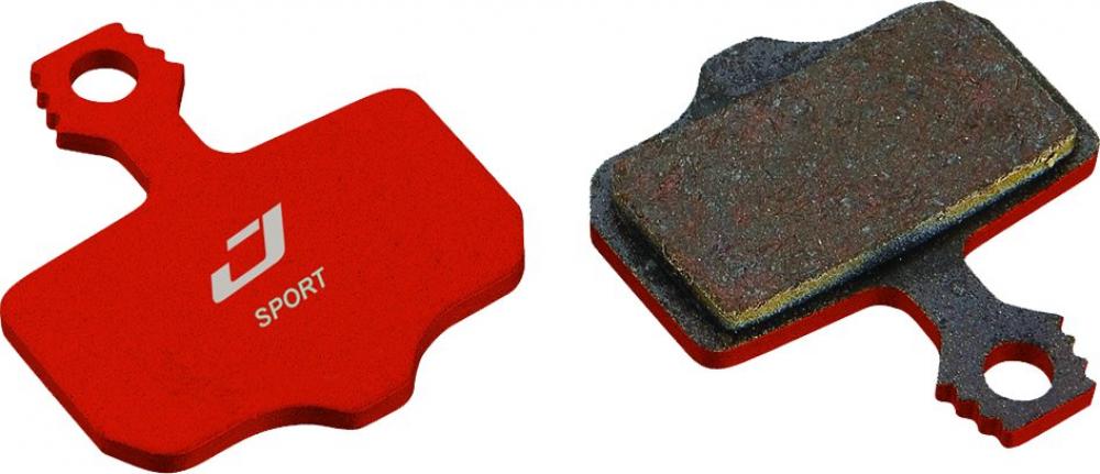 Bremsbeläge Disc Sport Semi-metallic Für Sram/avid Rot - Leiser Allround-bremsbelag