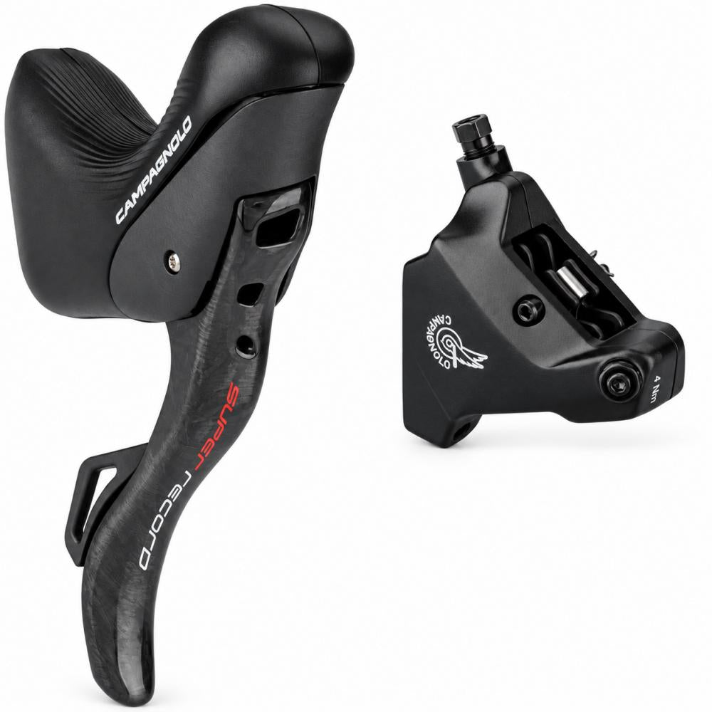 Campagnolo Super Record EPS 12-fach Ergopower rechts mit hydraulischer Hinterradbremse 160 mm