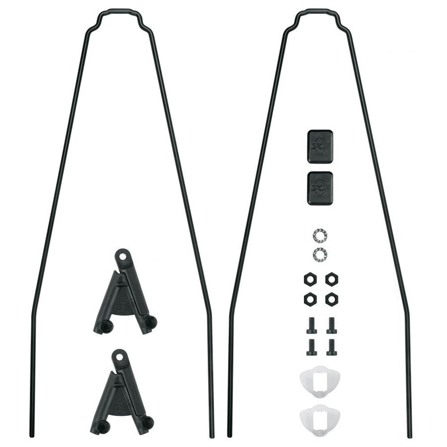 SKS Bluemels Style 46 Ersatzstreben-Set für 28" Schutzbleche, 365 mm Hinterrad, inkl. ESC-V-Adaptern, schwarz