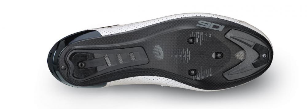 Sidi ROAD Tri-Sixty white 42 Weiß - leichter Triathlon-Rennradschuh mit Carbonsohle