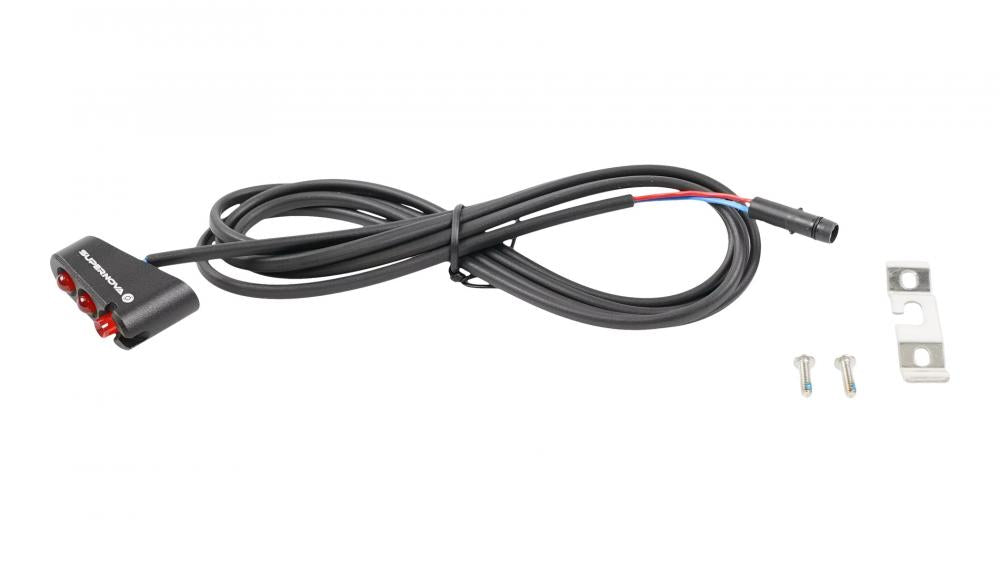 REAR LGT REAR - Rücklicht - SUPERNOVA E3 WINGEE 6V W/ 1400MM BROSE LIGHT WIRE