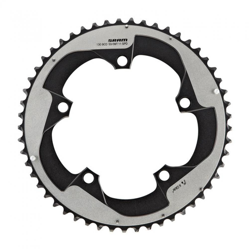 SRAM Kettenblatt X-Glide 53T - 11-fach, Aluminium, 130 mm Lochkreis, ca. 266 g