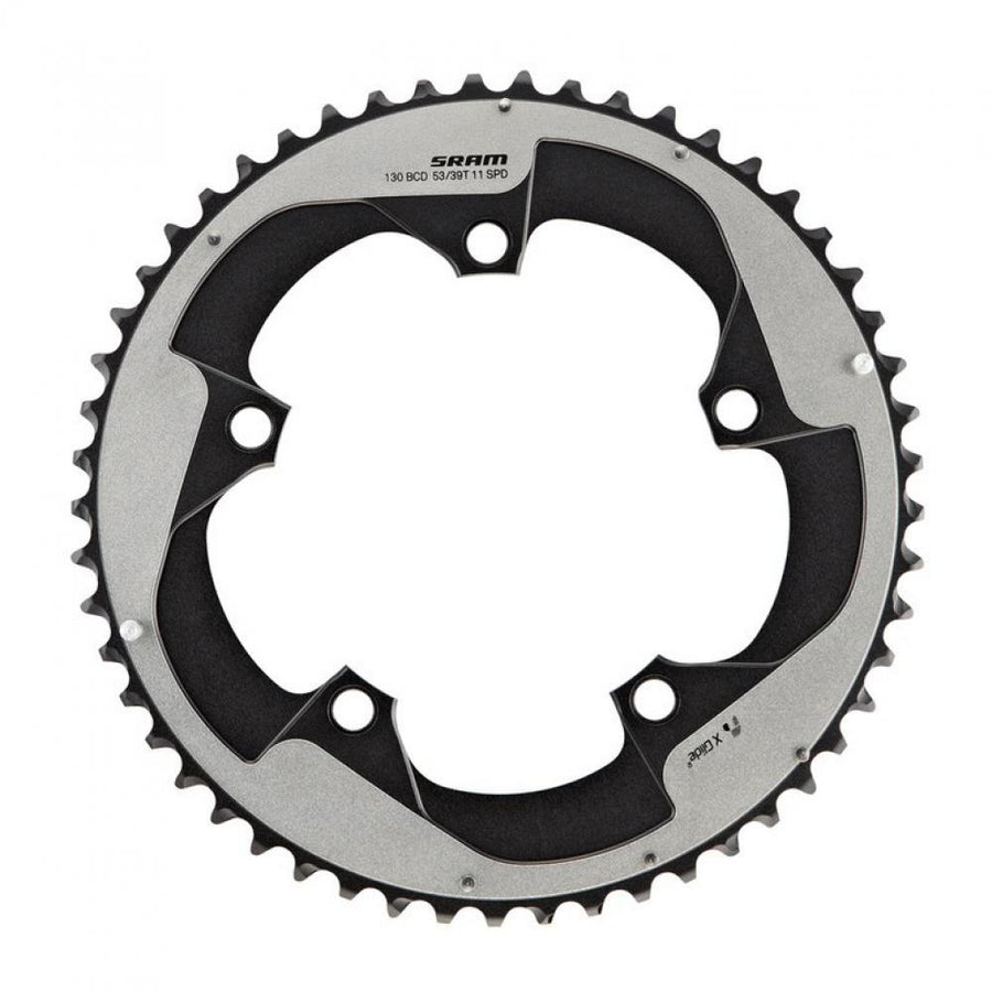 SRAM Kettenblatt X-Glide 53T - 11-fach, Aluminium, 130 mm Lochkreis, ca. 266 g