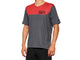 100% Airmatic Short Sleeve Jersey M Charcoal/Racer Red - komfortables Trail-Trikot