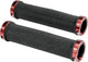 Ergotec MTB Lenkergriffe Bilbao RSK-09/2 schwarz/rot - 135mm, Kraton/Alu, Schraubklemmung