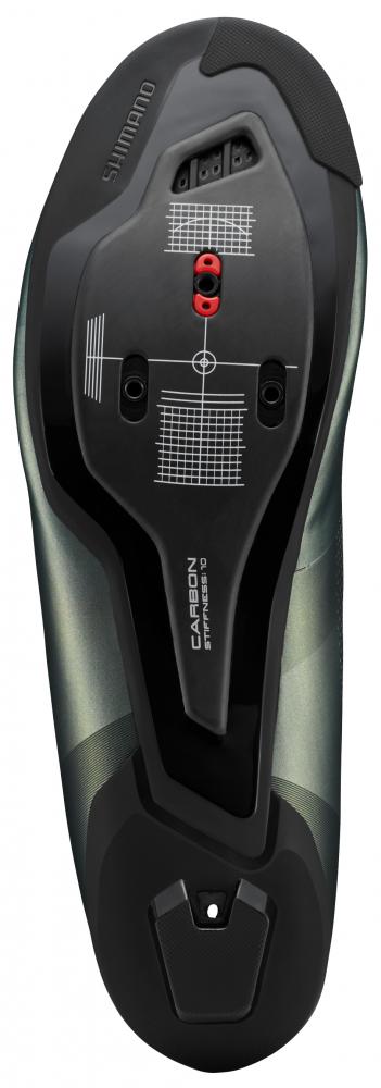 SHIMANO Fahrradschuhe RC703 Herren/Damen Road SPD-SL Fahrradschuhe Größe 49, Grün