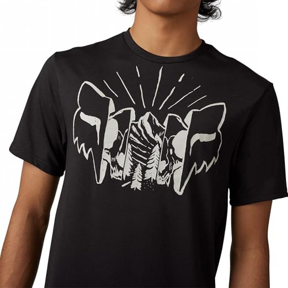 FOX The Format Tech Herren-Funktionsshirt S Schwarz
