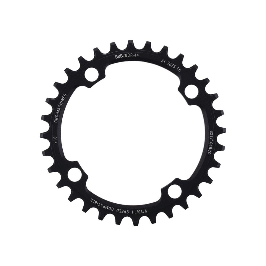 BBB Cycling BBB Kettenblat MTBGear narrow wide 32T/104mm anthrazit - sicherer Kettenhalt im MTB-Einsatz