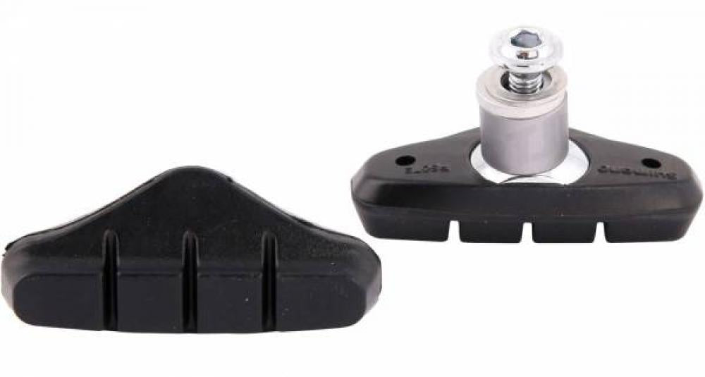 SHIMANO Bremsschuh R50T2 BR-CX50 Bremsschuhe - 1 Paar mit Schraube und U-Scheiben, Größe S