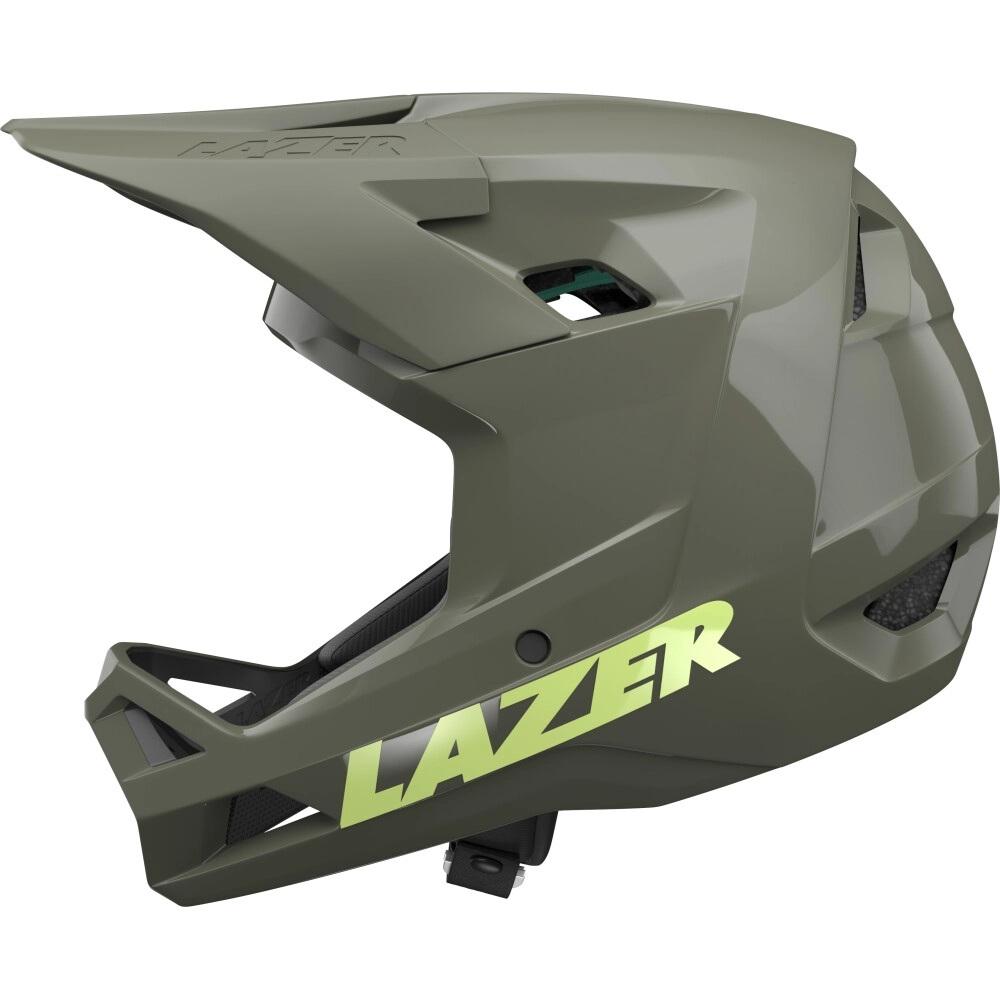 LAZER Chase KinetiCore Matt XS - Vollvisier-Downhillhelm mit maximalem Schutz