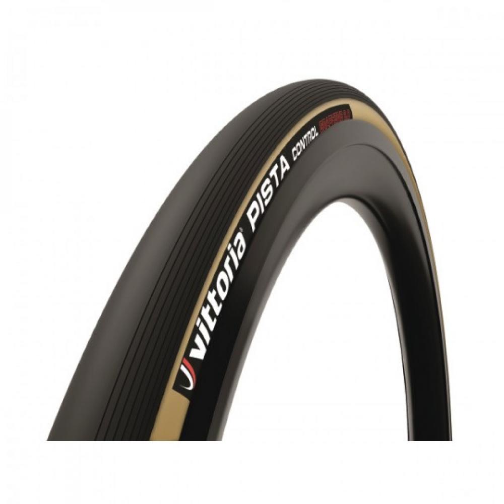 Vittoria Reifen Pista Control 28x0.90 Zoll 23-622 schwarz/creme faltbar