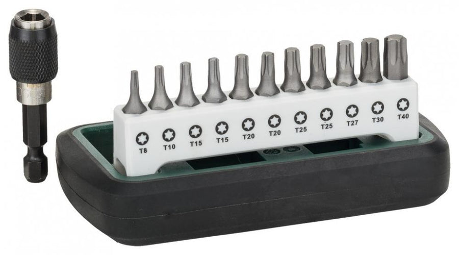 DIY 12tlg. Kompakt Bitset BOSCH 11x Torx, 1 Magnethalter