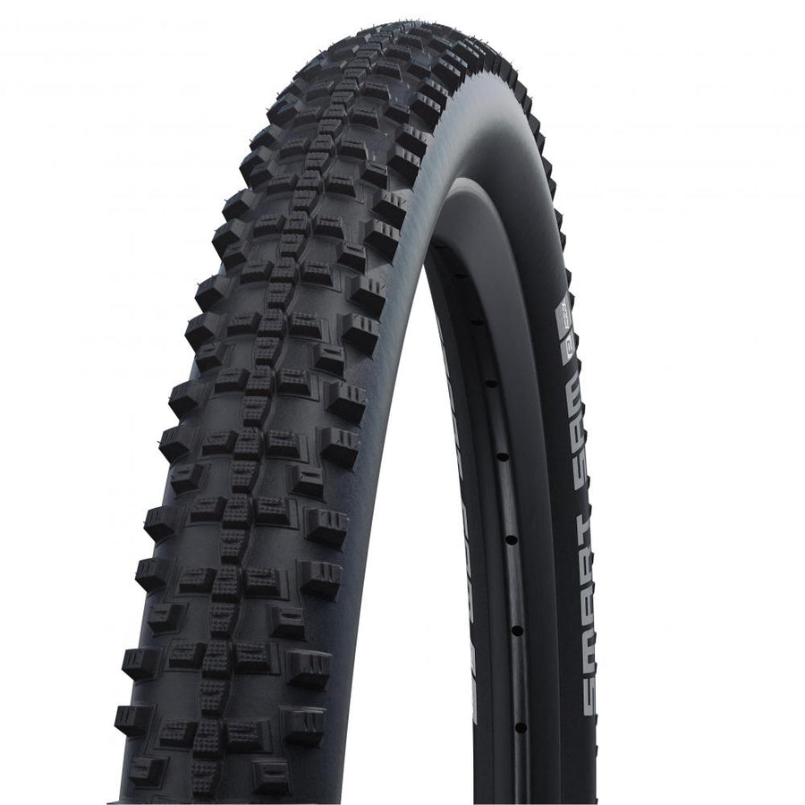 Schwalbe Smart Sam 27.5x2.10 MTB Reifen, ADDIX Performance, Drahtreifen, HS476 Profil, 67 EPI, ETRTO 54-584, E-Bike E-25, leicht, griffig, langlebig