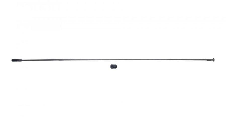 VONOA SPK VONOA - ROUND CARBON SPOKE 306MM STRAIGHT-PULL 3.5X2.2MM W/ INTERNAL 5.5MM HEX HEAD ALLOY NIPPLE (TFT-A1) - Speichen
