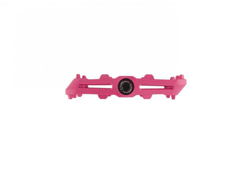 Race Face Ride Plattform-Pedal, magenta lila - robuster Grip für Trail & Alltag