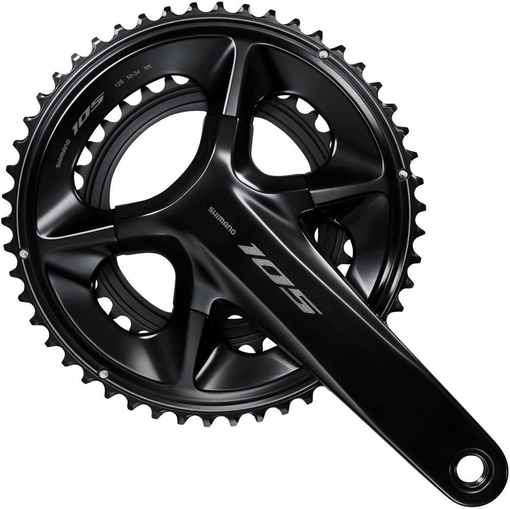 SHIMANO Kurbelgarnitur 105 FC-R7100 Kurbelgarnitur - 52-36