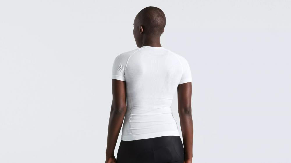 SEAMLESS LIGHT BASELAYER SS WMN WHT L/XL - Nahtloses Damen Funktionsshirt - Bekleidung