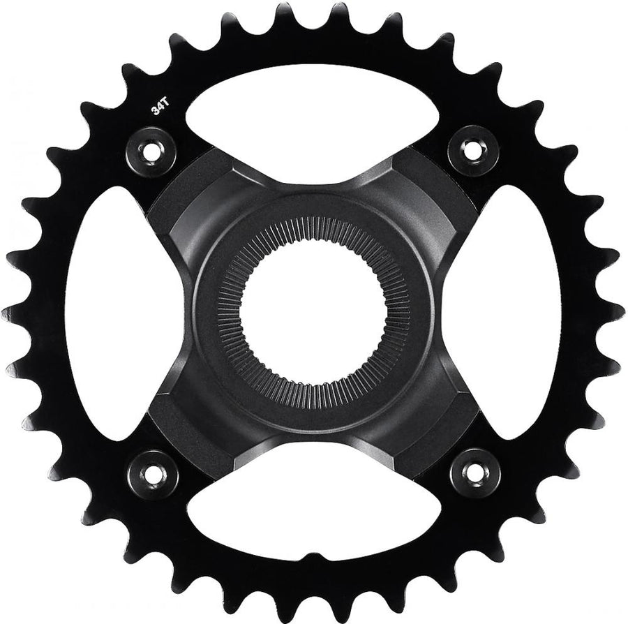 SHIMANO Kettenblatt SM-CRE70 34Z ohne KSR - Effizienter Antrieb für E-Bikes