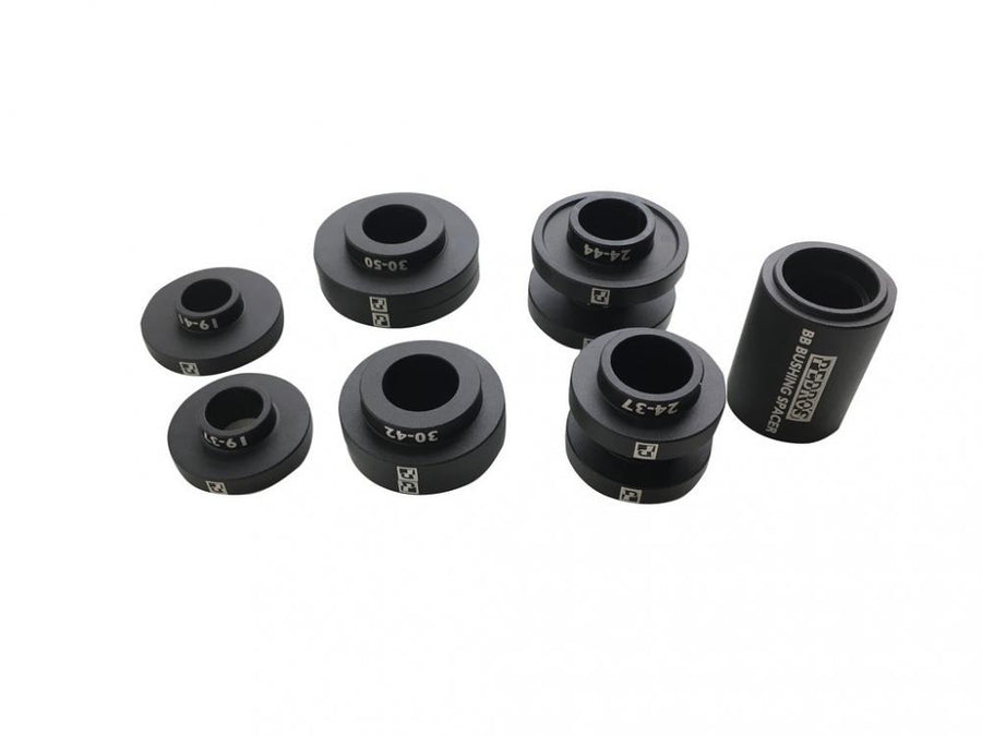 Pedros Pressfit-Innenlager-Adapter Set für Fahrräder, u.a. 18.4mm und 14mm für 19-37, 19-41.