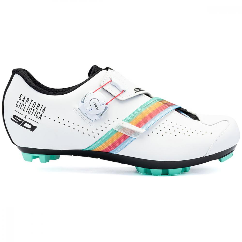 Sidi GRAVEL Coffee Grinder white 45 - steifer Gravel- und MTB-Radschuh mit Top-Passform