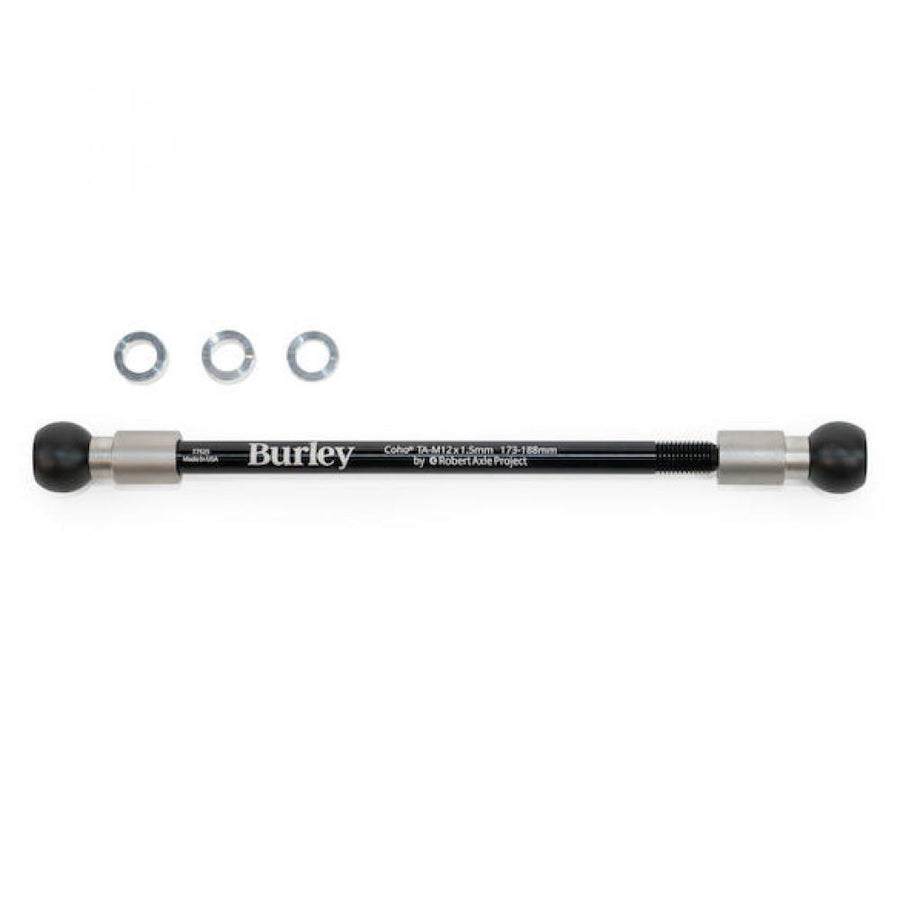 Burley Steckachse COHO XC M12x1.5, 173-188 mm Schwarz - Adapter für 12 mm Hinterrad