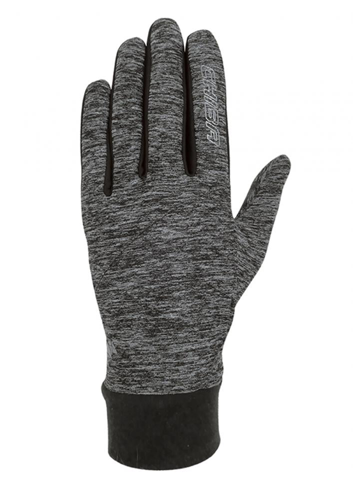 CHIBA Allround Light - Radhandschuhe hellgrau XL, Polartec-Fleece, Touchfunktion