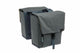New Looxs Doppelpacktasche Tulum Grey Green Grey - geräumige, wasserabweisende Fahrradtasche