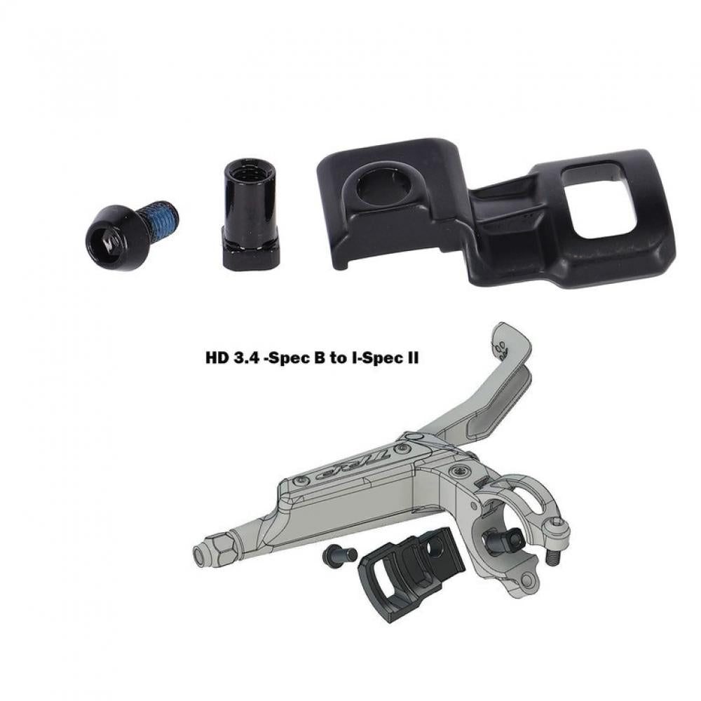 TRP Adapter Brems- zu Shifter-/Dropperhebel Schwarz - I-Spec II Standard