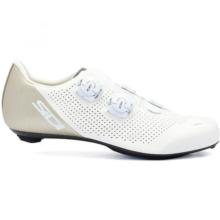 Sidi ROAD Ergo 6 white 44,5 weiß - steifer Carbon-Rennradschuh mit Top-Passform