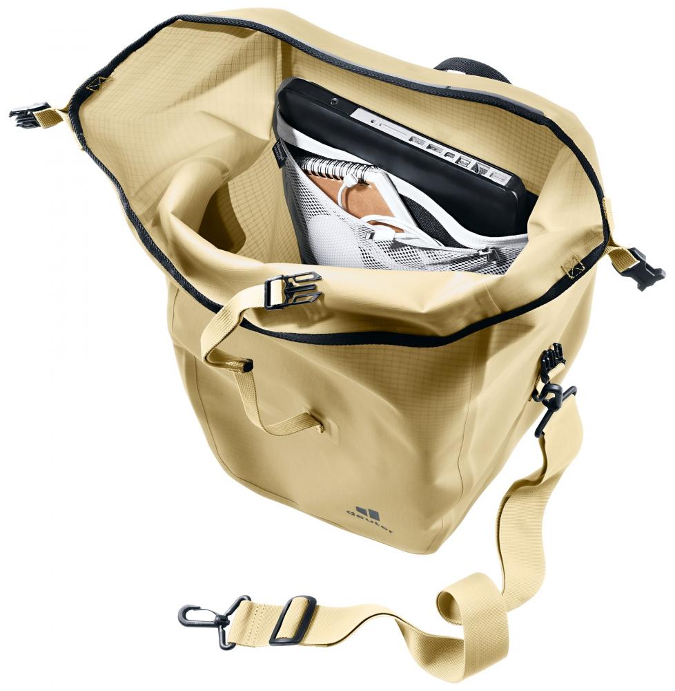Deuter Visby 20+5 Fahrradtasche 20 L Wasserdicht - Desert Beige
