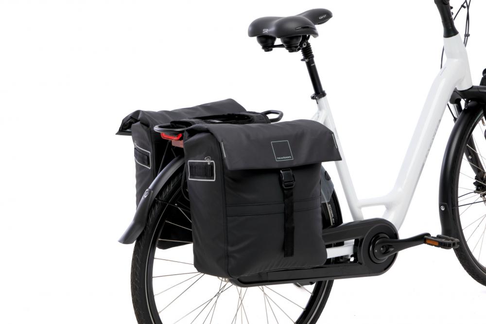 New Looxs Doppelpacktasche Leeds Double Black 2x 19L Black - clevere Gepäcklösung für Alltag und Tour