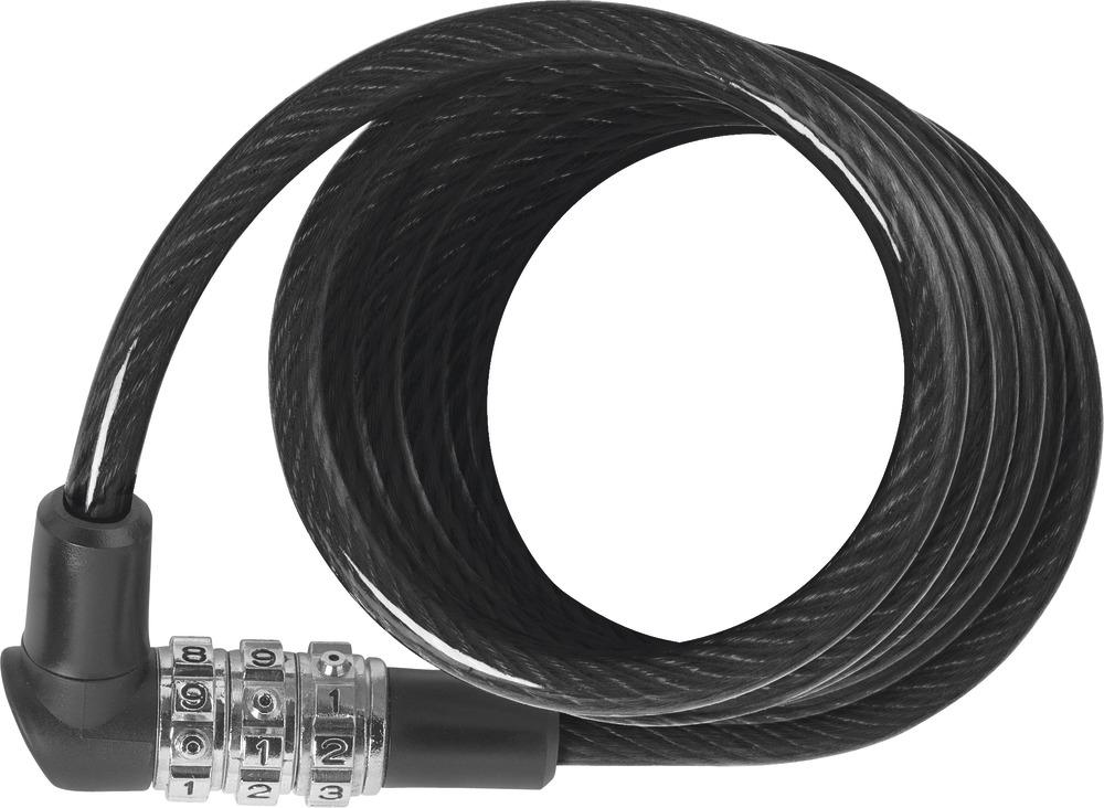 Abus Spiralkabelschloss 3506C/120 BK