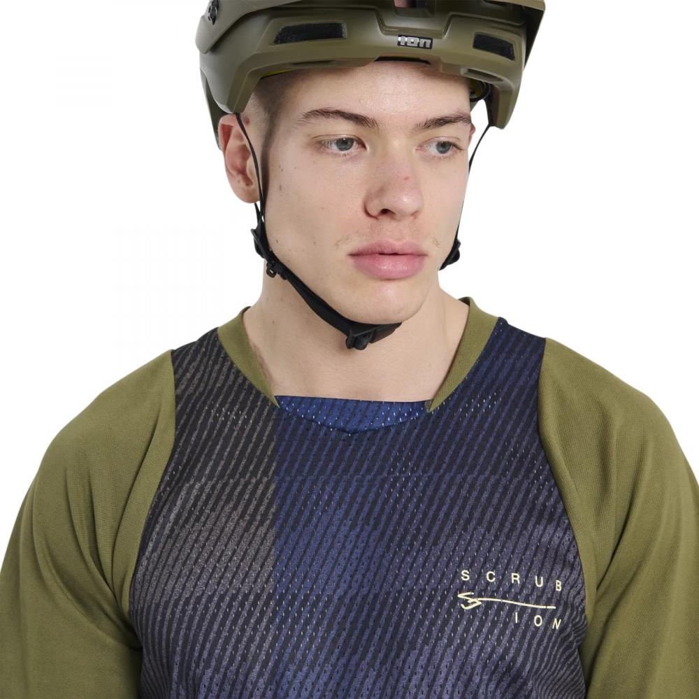 ION Bike Herren Mountainbike Hose ION MTB Jersey Short Sleeve Scrub Men 48/S 47232-5010 - MTB Jersey Kurzarm Scrub Herren