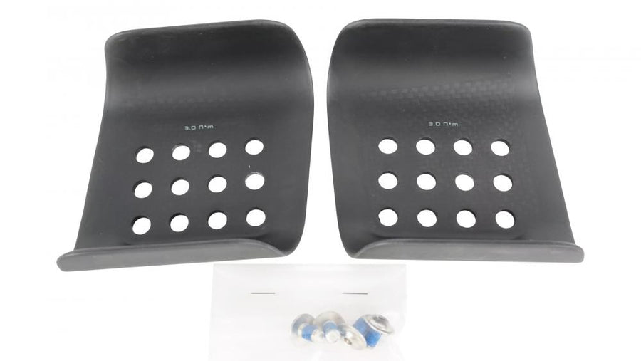 SHIV TT DISC Armauflagen-Cups Set - Linke & Rechte Armauflage mit Befestigungsschrauben