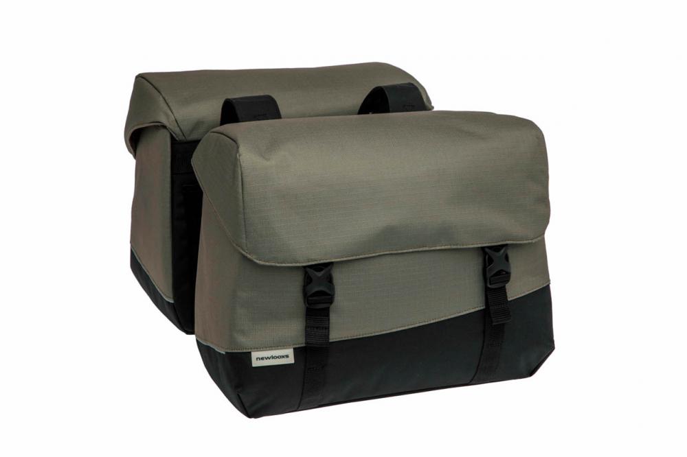 Doppelpacktasche Oslo Joli Black/green 37l Black - Viel Stauraum Für Alltag & Tour