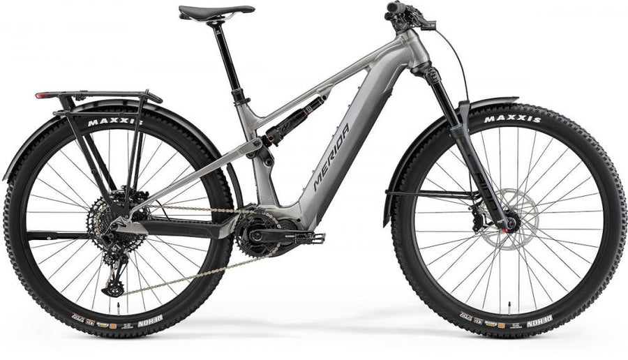 Merida eONE-FORTY 675 EQ IV1 gunmetal/schwarz XL (45) - leistungsstarkes E-MTB der aktuellen Generation