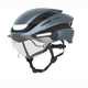 Lumos Ultra E-Bike MIPS Helm Space Blue M/L, Integrierte COB-LEDs, Blinker, Bremslicht, MIPS, Visier