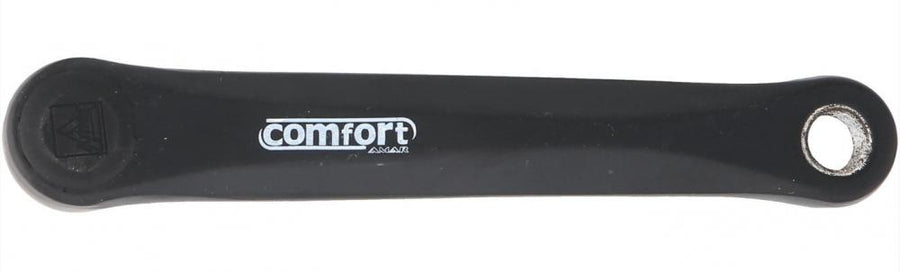 Amar Kurbel links 170mm lg Alu schwarz 4kant - Kurbelarm - Kettenradgarnitur