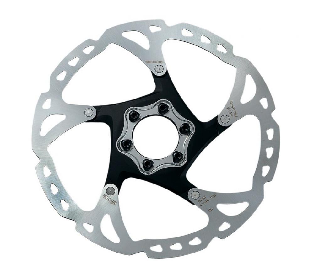 Bremsscheibe Shimano XT SM-RT76 160mm 6-Loch - starke Verzögerung & hitzeresistent