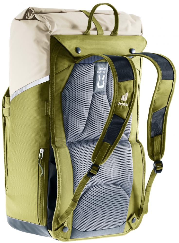 Deuter Xberg 25 Fahrradrucksack 2in1 - Hinterradtasche & Rucksack Cactus-Desert