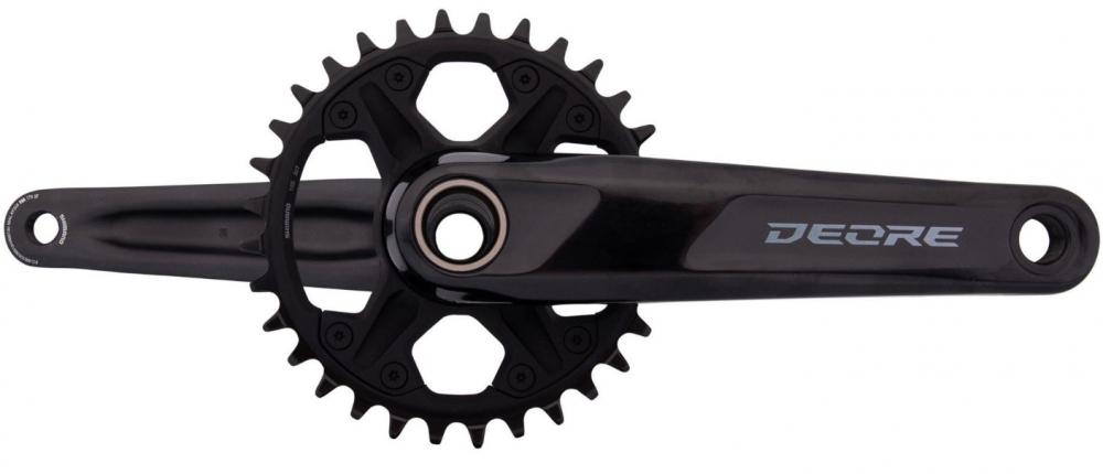 SHIMANO Kurbelgarnitur DEORE FC-M6100 Kurbelgarnitur - 12-fach, 170 mm, 32 Zähne