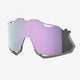 100% Hypercraft XS Polycarbonat - HiPER Ersatzglas unis Lavender - klare, kontraststarke Sicht
