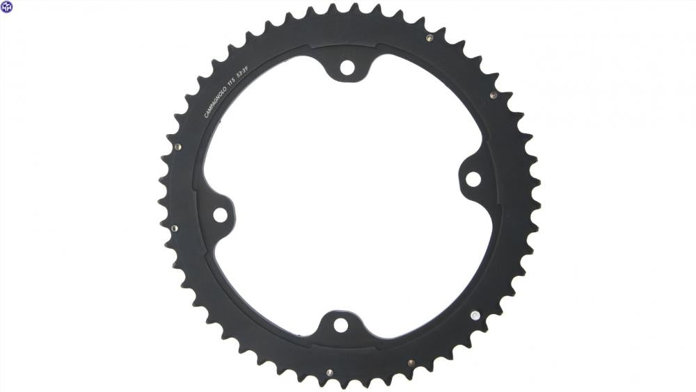 CAMPAGNOLO KETTENBLATT POTENZA SCHWARZ 53Z FÜR 39Z