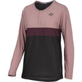 IXS Sports Division iXS Flow XTG Women's Long Sleeve Henley 38 Anthracite / Raisin - wetterfestes MTB-Trikot