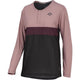 IXS Sports Division iXS Flow XTG Women's Long Sleeve Henley 38 Anthracite / Raisin - wetterfestes MTB-Trikot