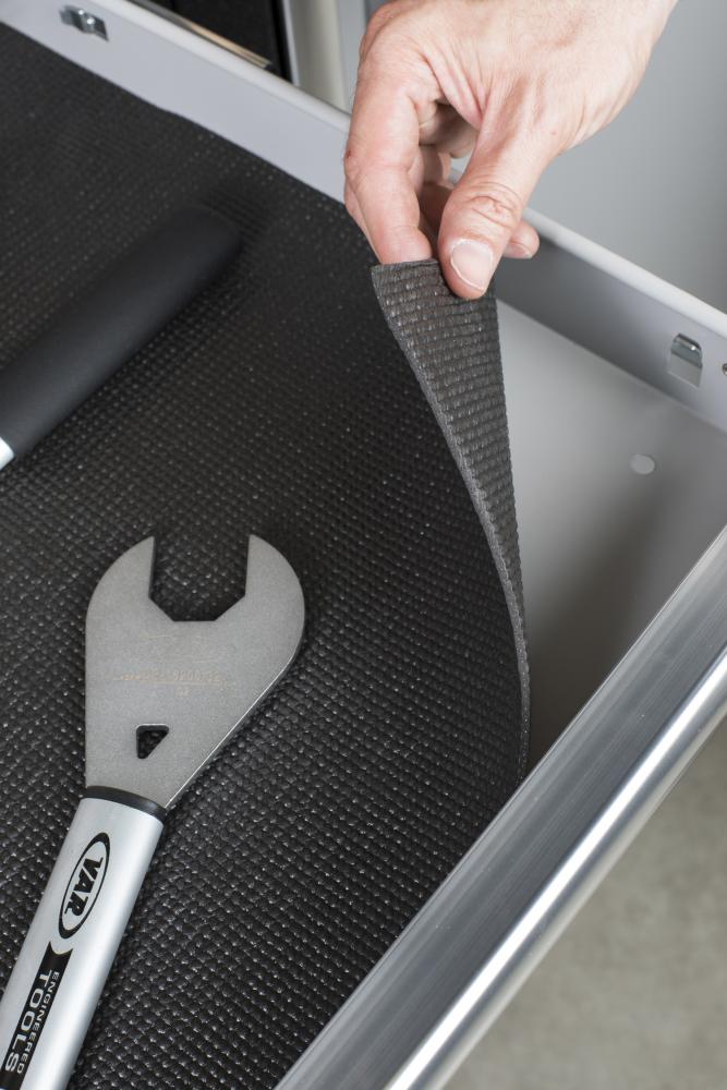 VAR Schubladeneinlagen MO-52082 567 x 404 x 3 mm - rutschfeste Ordnungslösung für Werkzeuge